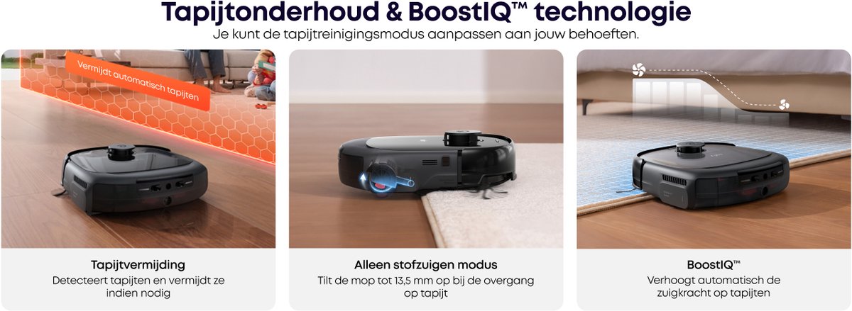 Eufy Omni E25 Hydro Jet Zwart - Afbeelding 9