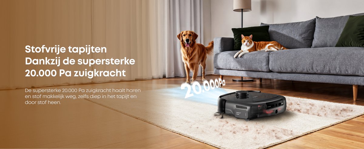 Eufy Omni E25 Hydro Jet Zwart - Afbeelding 10