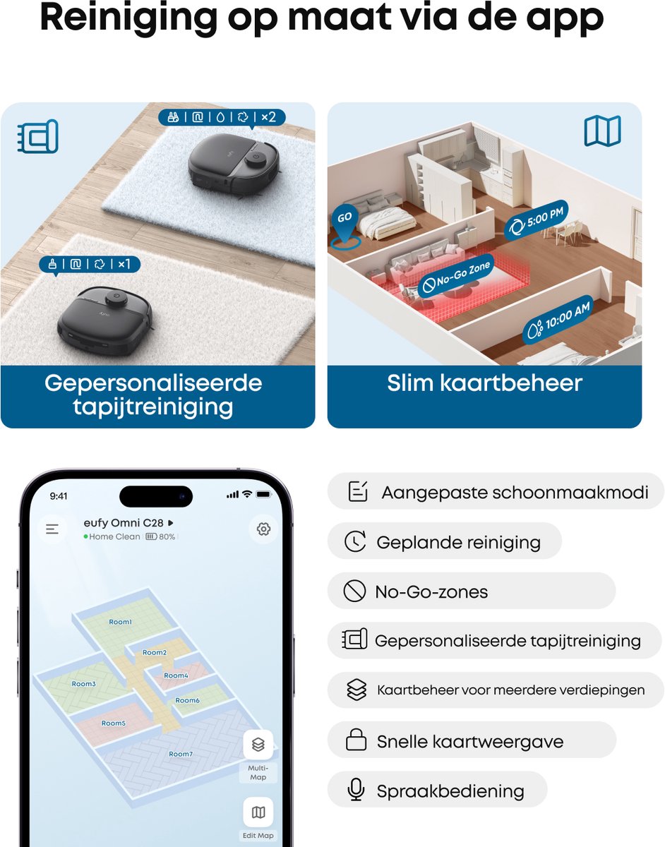 Eufy Omni C28 Zwart - Afbeelding 2