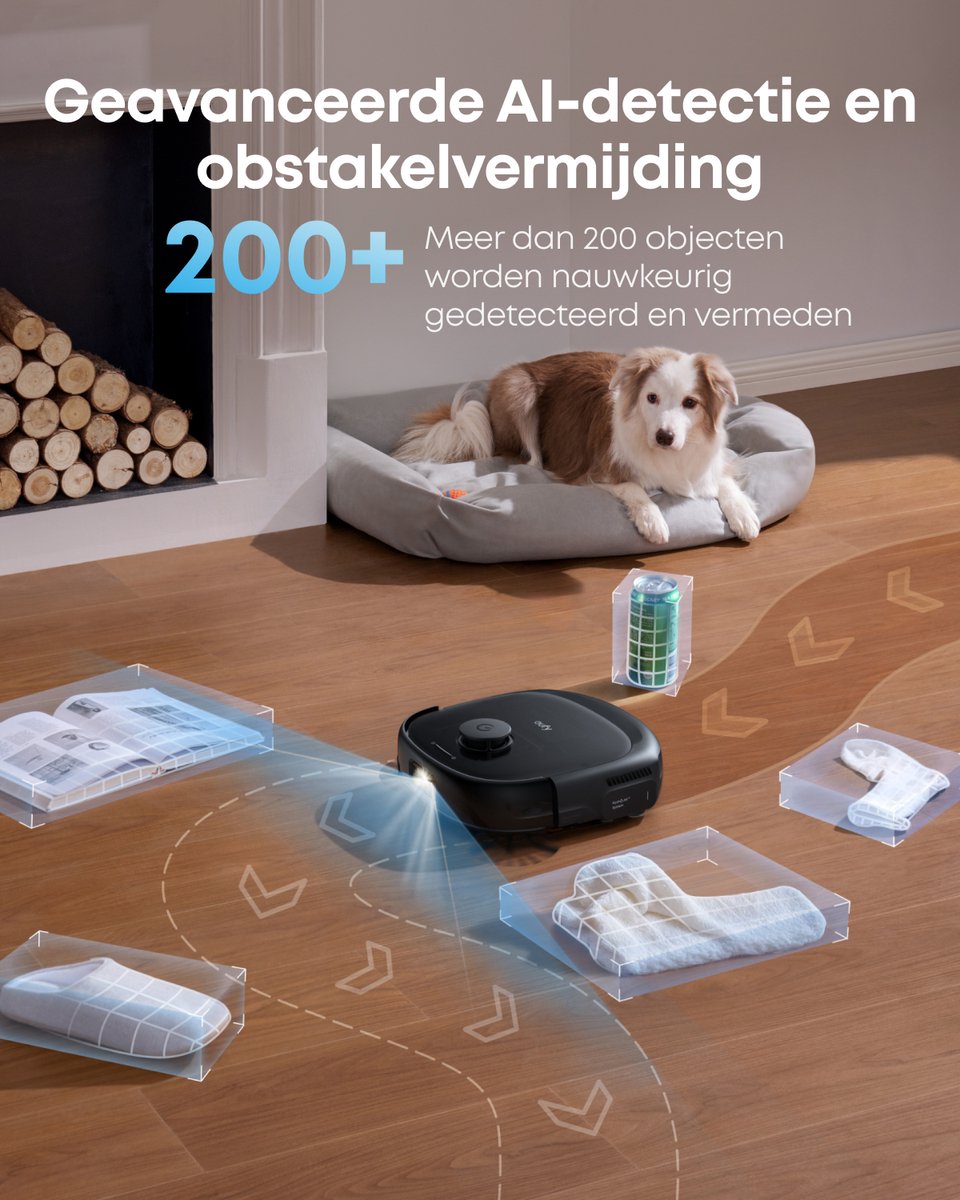 Eufy Omni E25 Hydro Jet Zwart - Afbeelding 4